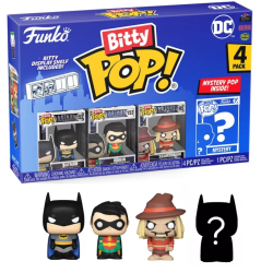 DC - Bitty Pop 4 Pack 2.5cm  - Batman 2