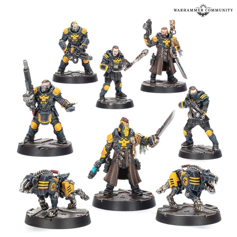PALANITE ENFORCER CAPTAINS et SERGEANTS