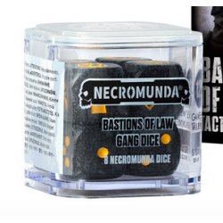NECROMUNDA:BASTIONS OF LAW GANG DICE SET