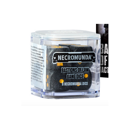 NECROMUNDA:BASTIONS OF LAW GANG DICE SET