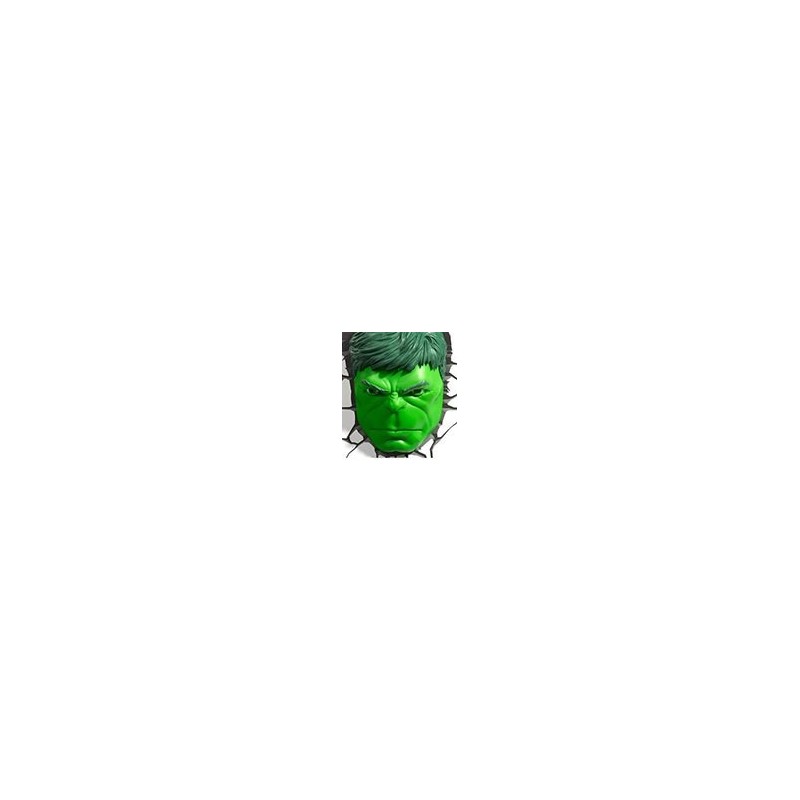 Marvel lampe 3D LED Hulk Face 3D 