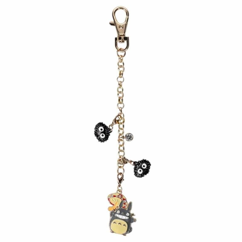 MON VOISIN TOTORO - Totoro gris & Champignon - Chainette charms 