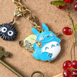 MON VOISIN TOTORO - Totoro bleu - Chainette charms  2