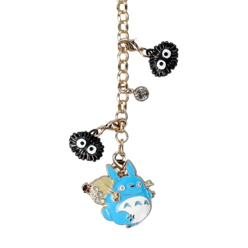 MON VOISIN TOTORO - Totoro bleu - Chainette charms 