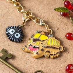 MON VOISIN TOTORO - Chatbus & Noiraude - Chainette charms  2