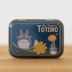 MON VOISIN TOTORO - Totoro Fleur - Petite boîte métal  2