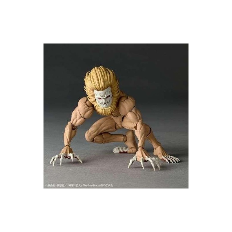 L'ATTAQUE DES TITANS - Titan Mâchoire - Figurine Revoltech A.Y. 14cm 