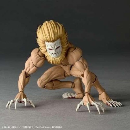 L'ATTAQUE DES TITANS - Titan Mâchoire - Figurine Revoltech A.Y. 14cm 