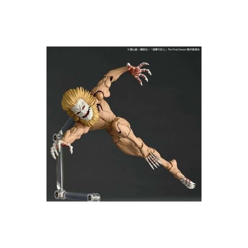 L'ATTAQUE DES TITANS - Titan Mâchoire - Figurine Revoltech A.Y. 14cm 