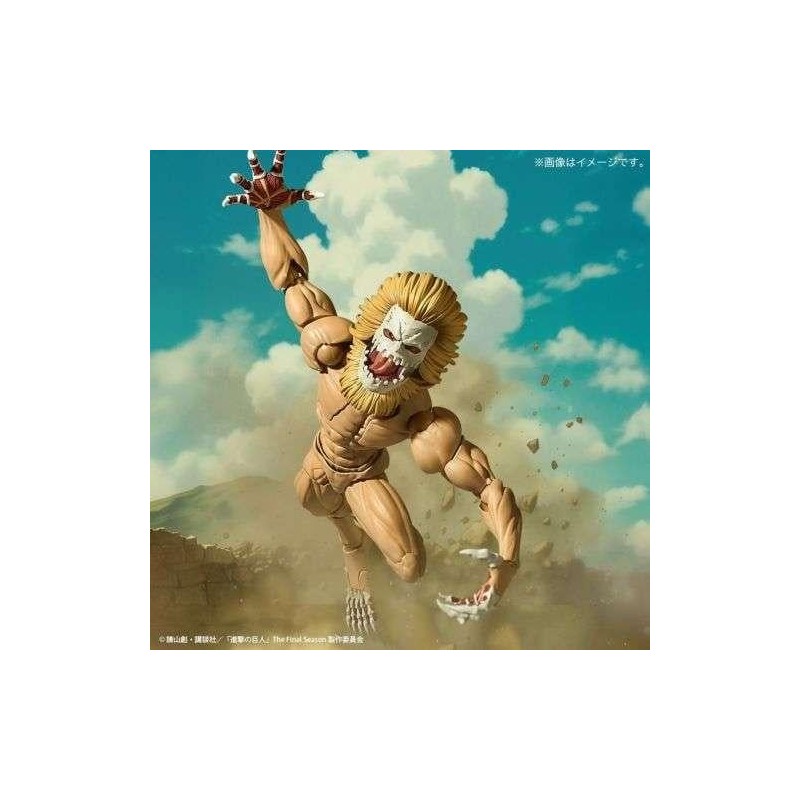 L'ATTAQUE DES TITANS - Titan Mâchoire - Figurine Revoltech A.Y. 14cm 