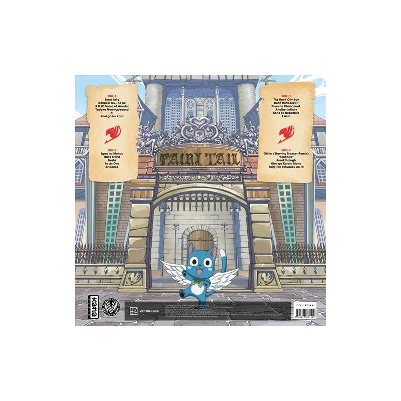 FAIRY TAIL - Vinyle Best Collection 2 LP 