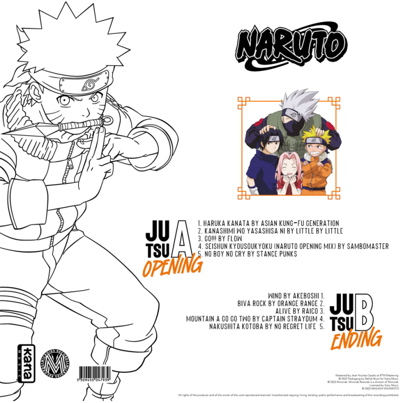 NARUTO - Vinyle Best Collection Edition Standard 