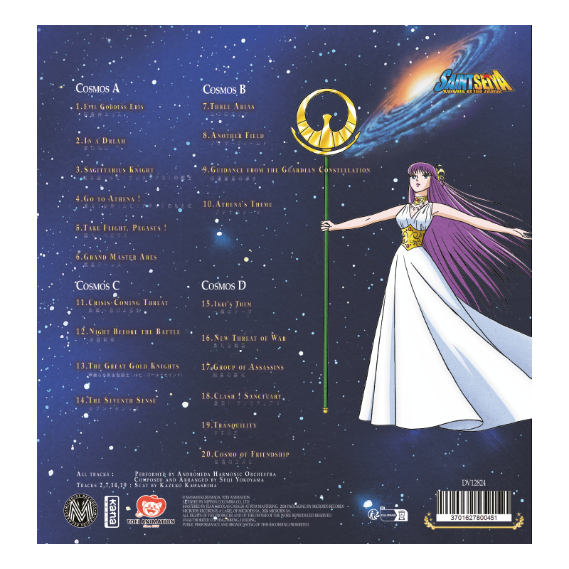 SAINT SEIYA - Music 2 Vinyle Collection Vol.2 