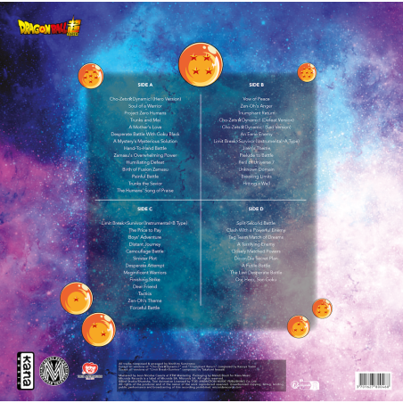 DRAGON BALL SUPER  - 2 Vinyle Original Soundtrack Vol.2 