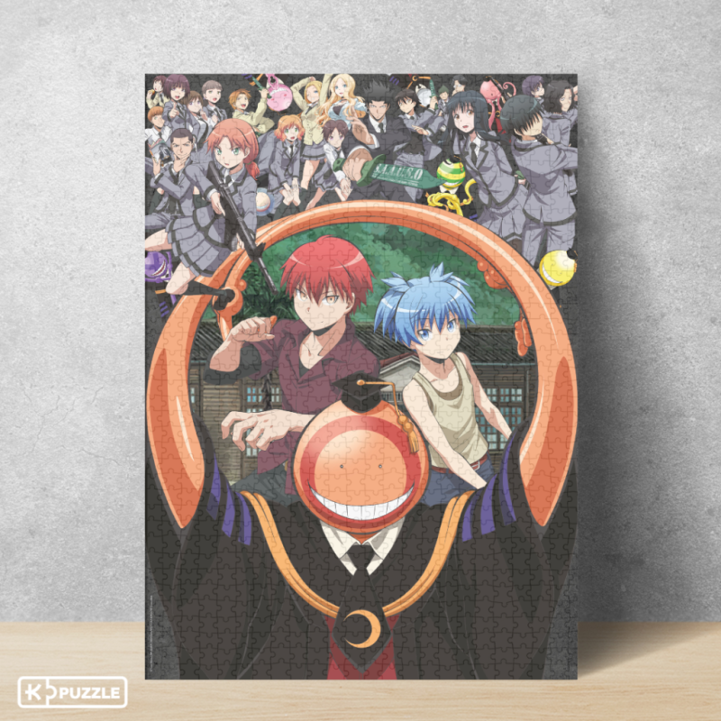 ASSASSINATION CLASSROOM - Poster + Puzzle 1000pcs 