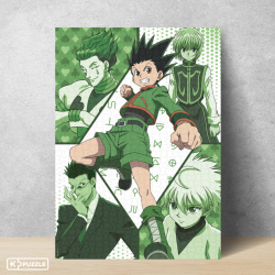 HUNTER X HUNTER - Poster + Puzzle 1000pcs  2