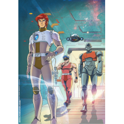 CAPITAINE FLAM - Poster + Puzzle 1000pcs  2