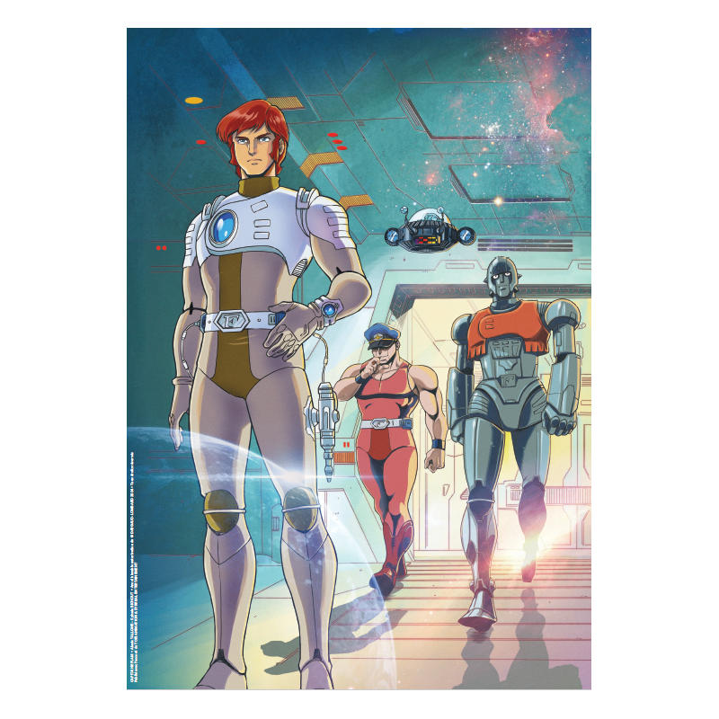 CAPITAINE FLAM - Poster + Puzzle 1000pcs 
