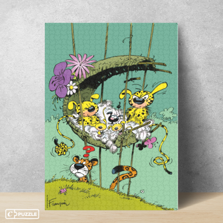 MARSUPILAMI - Poster + Puzzle 1000pcs 