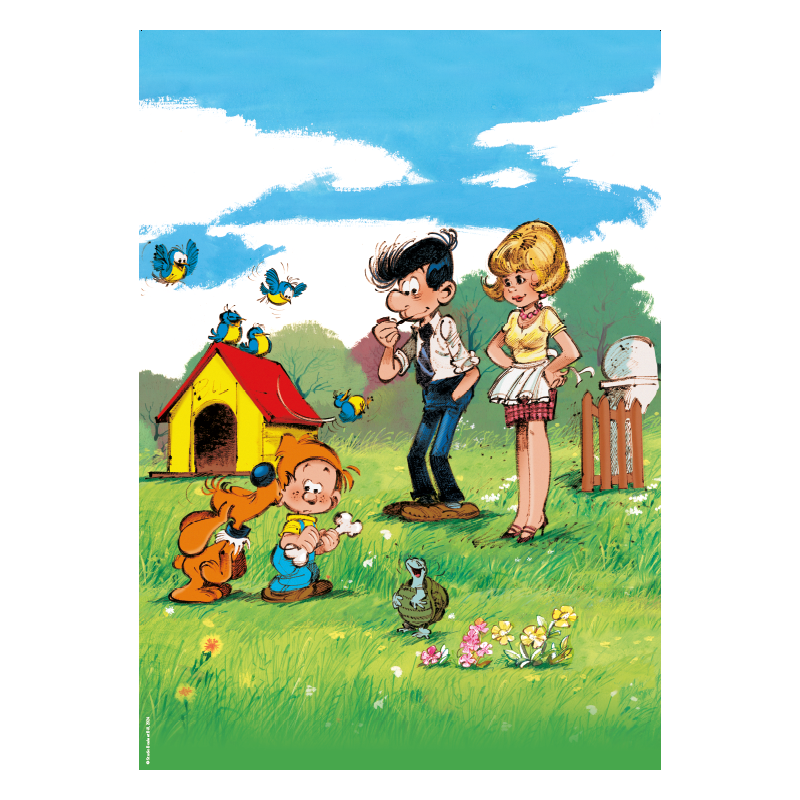 BOULE ET BILL - Poster + Puzzle 1000pcs 