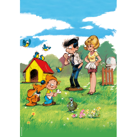 BOULE ET BILL - Poster + Puzzle 1000pcs 