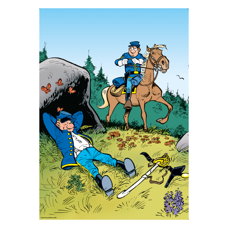 LES TUNIQUES BLEUES - Poster + Puzzle 1000pcs 