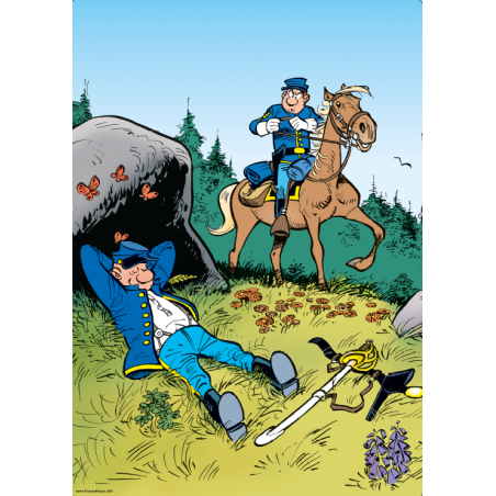 LES TUNIQUES BLEUES - Poster + Puzzle 1000pcs 