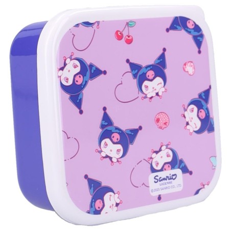 KUROMI - Fresh Bites - Boîtes à Snack 3en1 