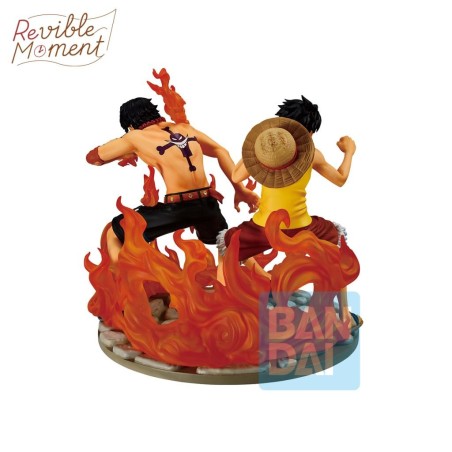 ONE PIECE - Ace & Luffy - Figurine Dramatic Memories 15cm 