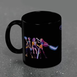 K-POP DEMON HUNTERS - Huntrix - Black Pod Mug 325ml  2