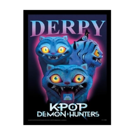 K-POP DEMON HUNTERS - Derpy - Impression Encadrée 45x35cm 