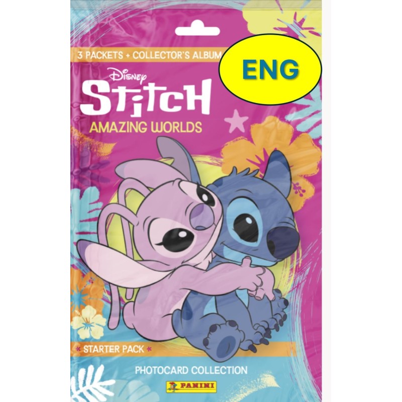 DISNEY - Stitch - Panini  Photo Cards (1 col + 3 poch ) - EN 
