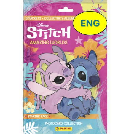 DISNEY - Stitch - Panini  Photo Cards (1 col + 3 poch ) - EN 