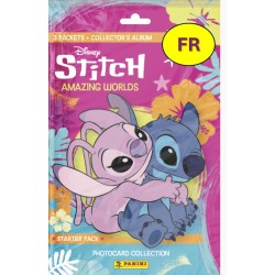 DISNEY - Stitch - Panini  Photo Cards (1 col + 3 poch ) - FR 