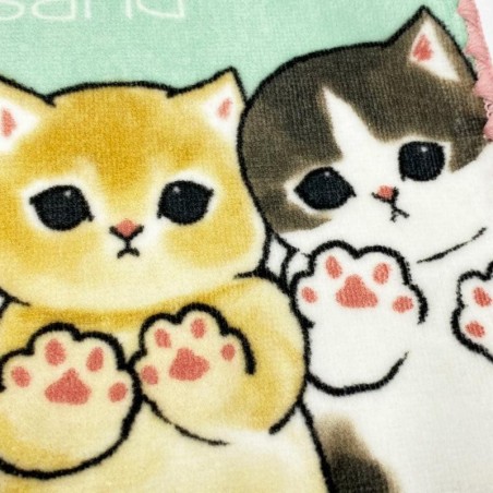 MOFUSAND - Chaton-Nyan Câlin - Mini Serviette 25x25cm 
