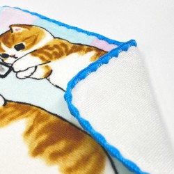 MOFUSAND - Chaton-Nyan Téléphone - Mini Serviette 25x25cm  2