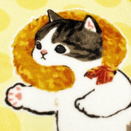 MOFUSAND - Chaton-Nyan Crevettes - Mini Serviette 25x25cm 