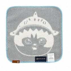 MOFUSAND - Chaton-Nyan Requin - Mini Serviette 25x25cm  2