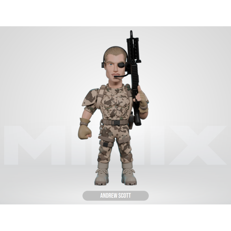 UNIVERSAL SOLDIER - Andrew Scott - Figurine Minix 12cm 