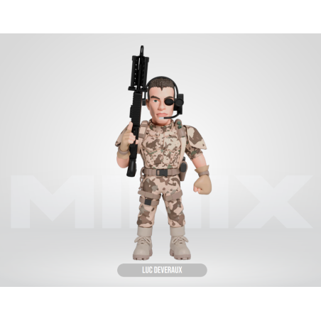 UNIVERSAL SOLDIER - Luc Deveraux - Figurine Minix 12cm 