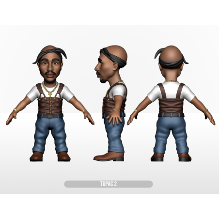 TUPAC - New York Times 1996 - Figurine Minix 12cm 