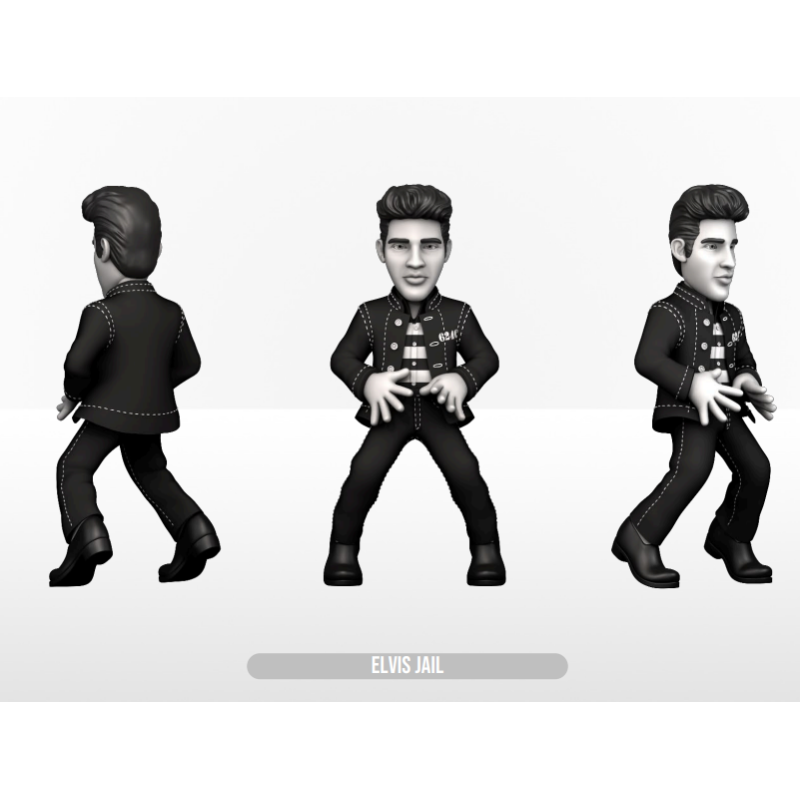 ELVIS - Jailhouse - Figurine Minix 12cm 