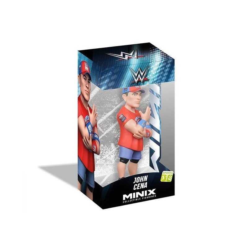 WWE - John Cena - Figurine Minix 12cm 