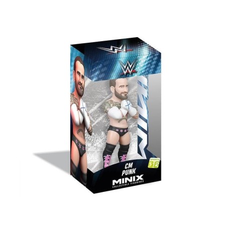 WWE - CM Punk - Figurine Minix 12cm 