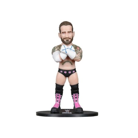 WWE - CM Punk - Figurine Minix 12cm 