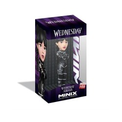 MERCREDI - Mercredy Addams en chat - Figurine Minix 12cm  2