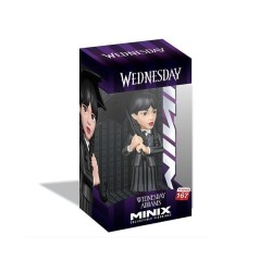 MERCREDI - Mercredy Addams avec parapluie - Figurine Minix 12cm  2