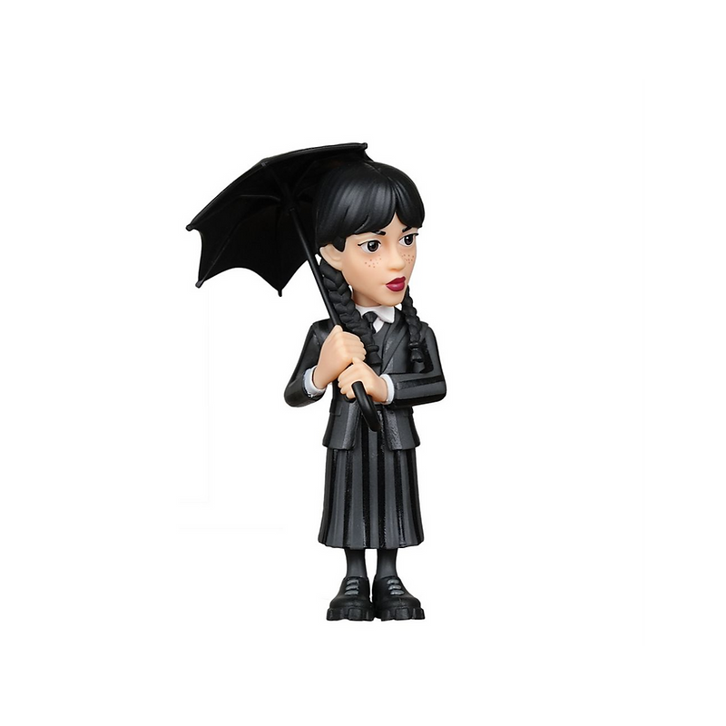 MERCREDI - Mercredy Addams avec parapluie - Figurine Minix 12cm 