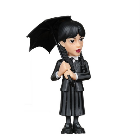 MERCREDI - Mercredy Addams avec parapluie - Figurine Minix 12cm 
