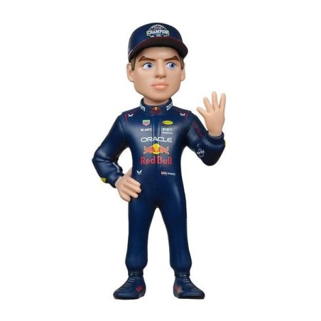 RED BULL - Max Verstappen "4 World Champion" - Figurine Minix 12cm 
